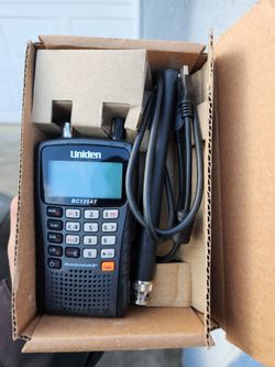 Police and fire scanner Bc125at