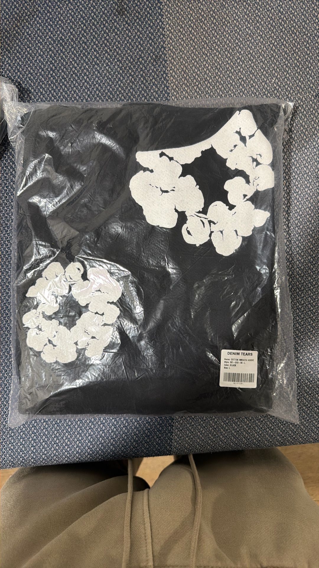 Denim Tears Black & White Hoodie