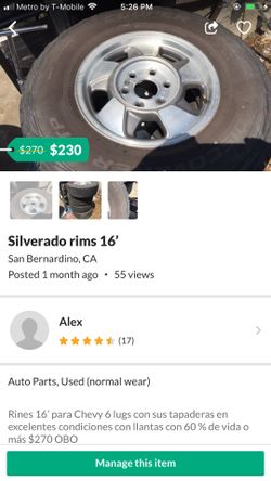Rines para Silverado