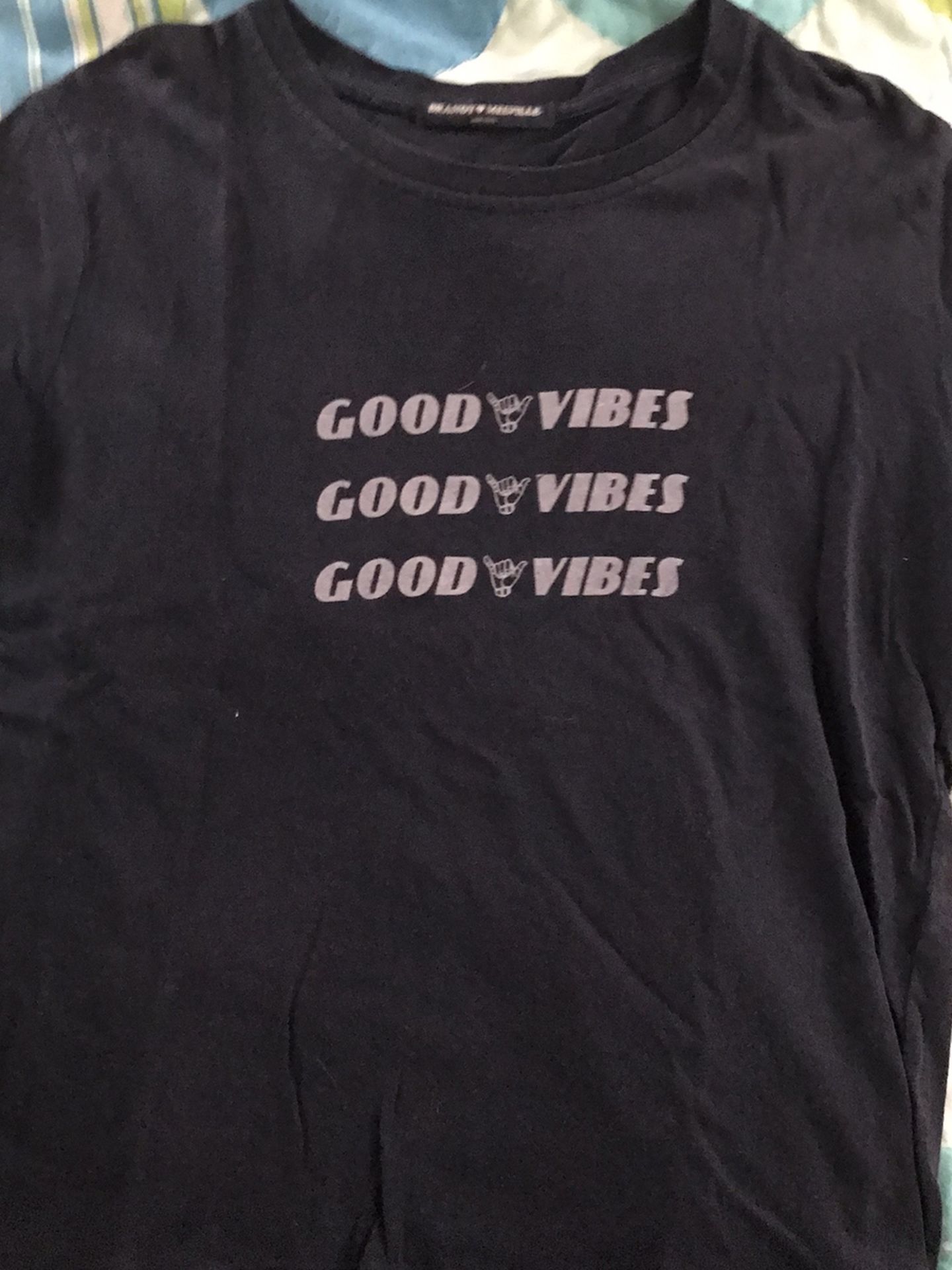 Brandy Melville Good Vibes Shirt