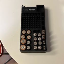 Battery Caddy With C And D Batteries 