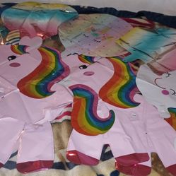 Foil Unicorn Balloons