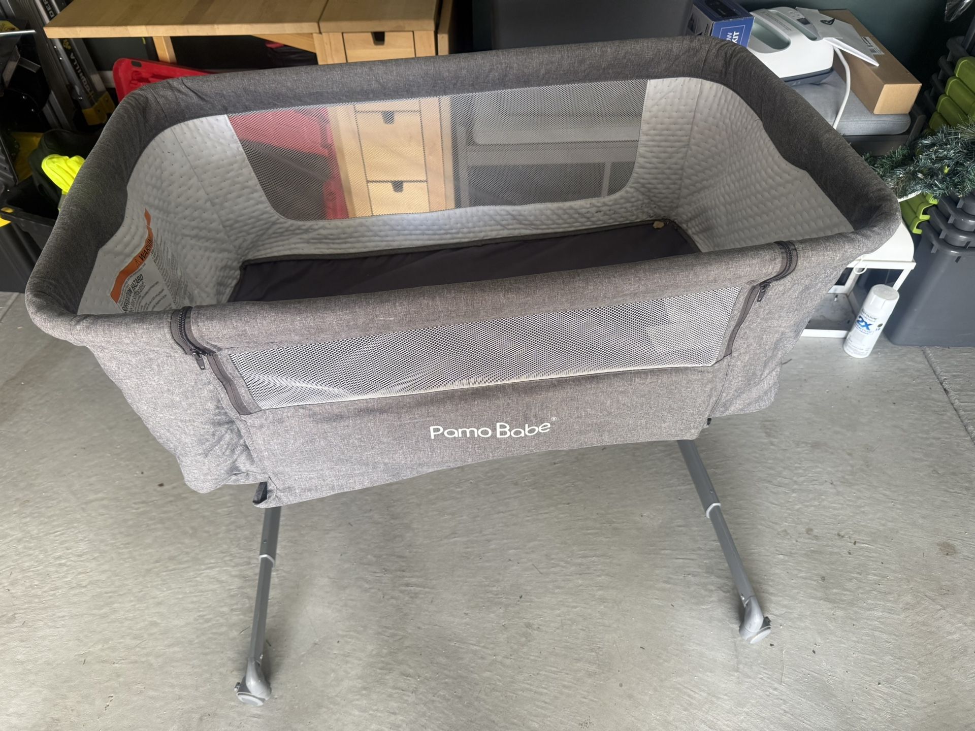 Baby Collapsing Rolling Crib