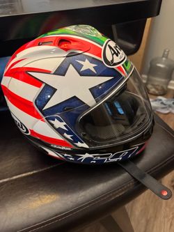 Nicky Hayden Corsair helmet