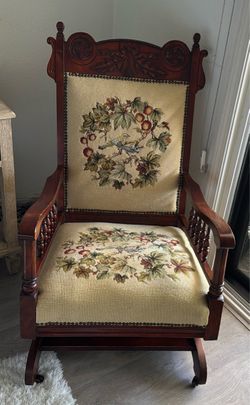 Antique platform rocker