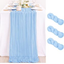 10 Baby Blue Cheese Tablecloth 