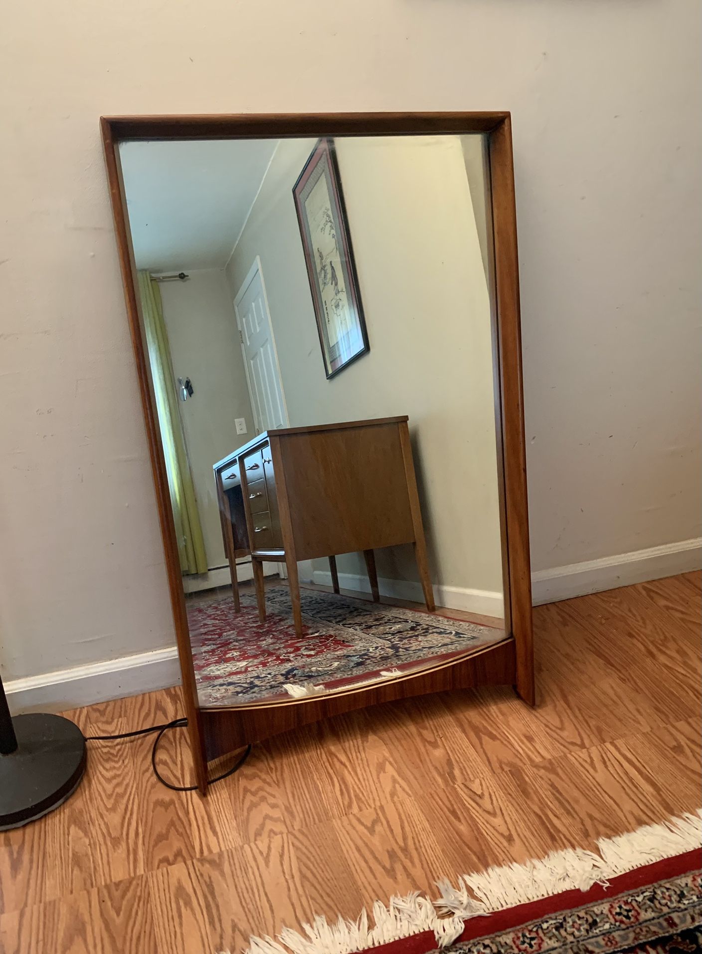 Mid Century Modern Mirror By Kent Coffey