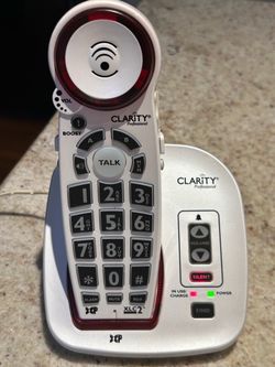 Clarity XLC2 Amplified Cordless Phone w/ Box, Wall Mount & Belt Clip