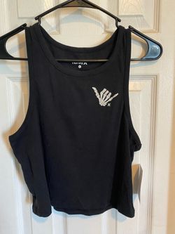 Hurley Crop Tank Top NWT L