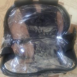 Backpack NEW. CLEAR