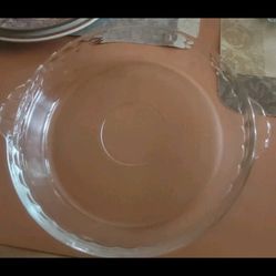 Glass Bake Pie Pan