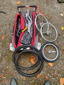 Bike trailer and jogger - 1 kid