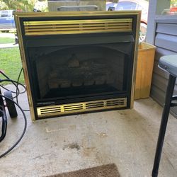 Gas Fireplace Insert 