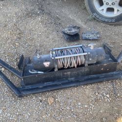 Wj Bumper And Winch 