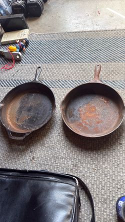 Cast iron skillet price for both