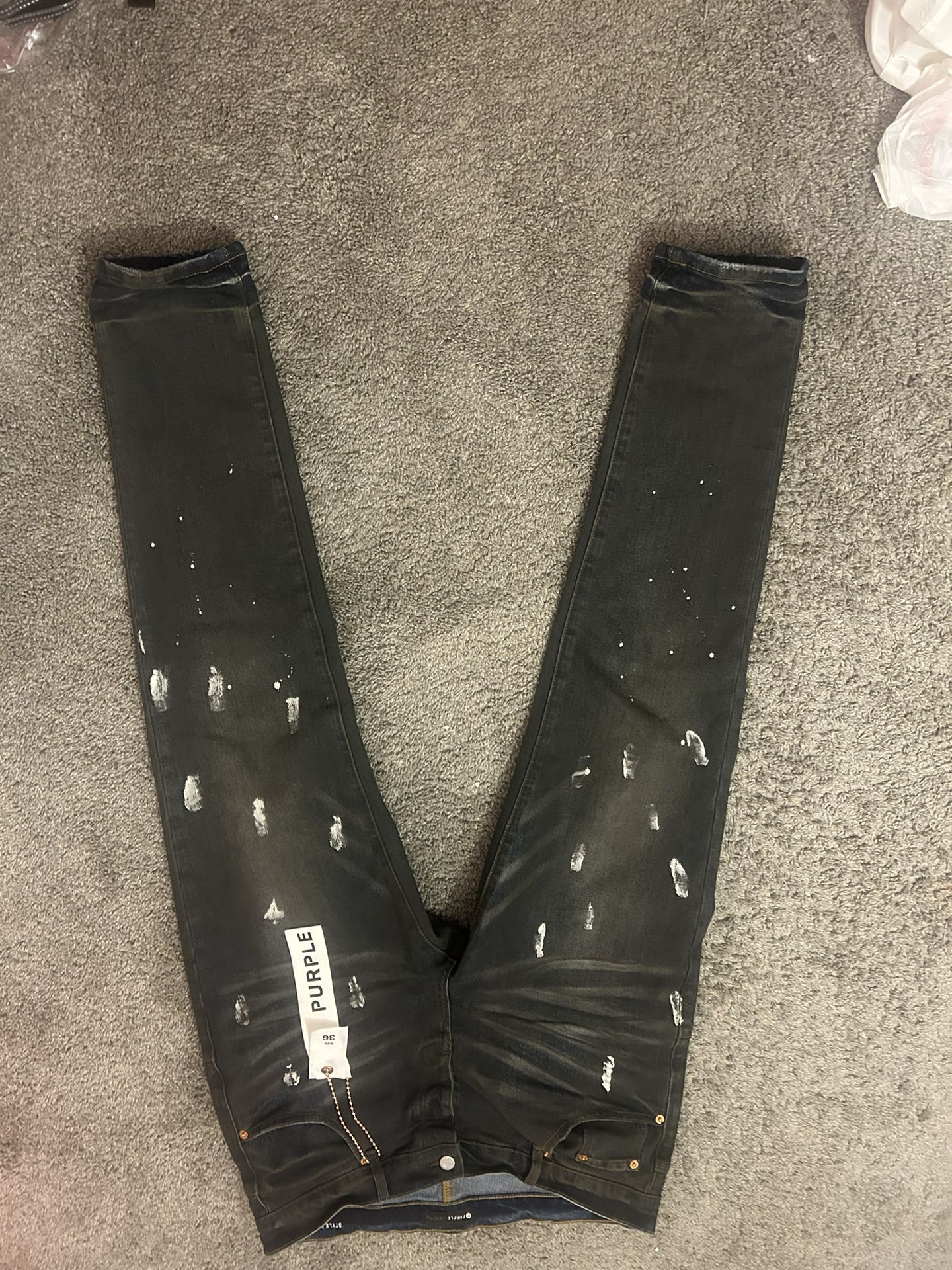Brand New Purple Jeans Size 36