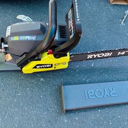 RYOBI 14 in. 37cc 2-Cycle Gas Chainsaw
