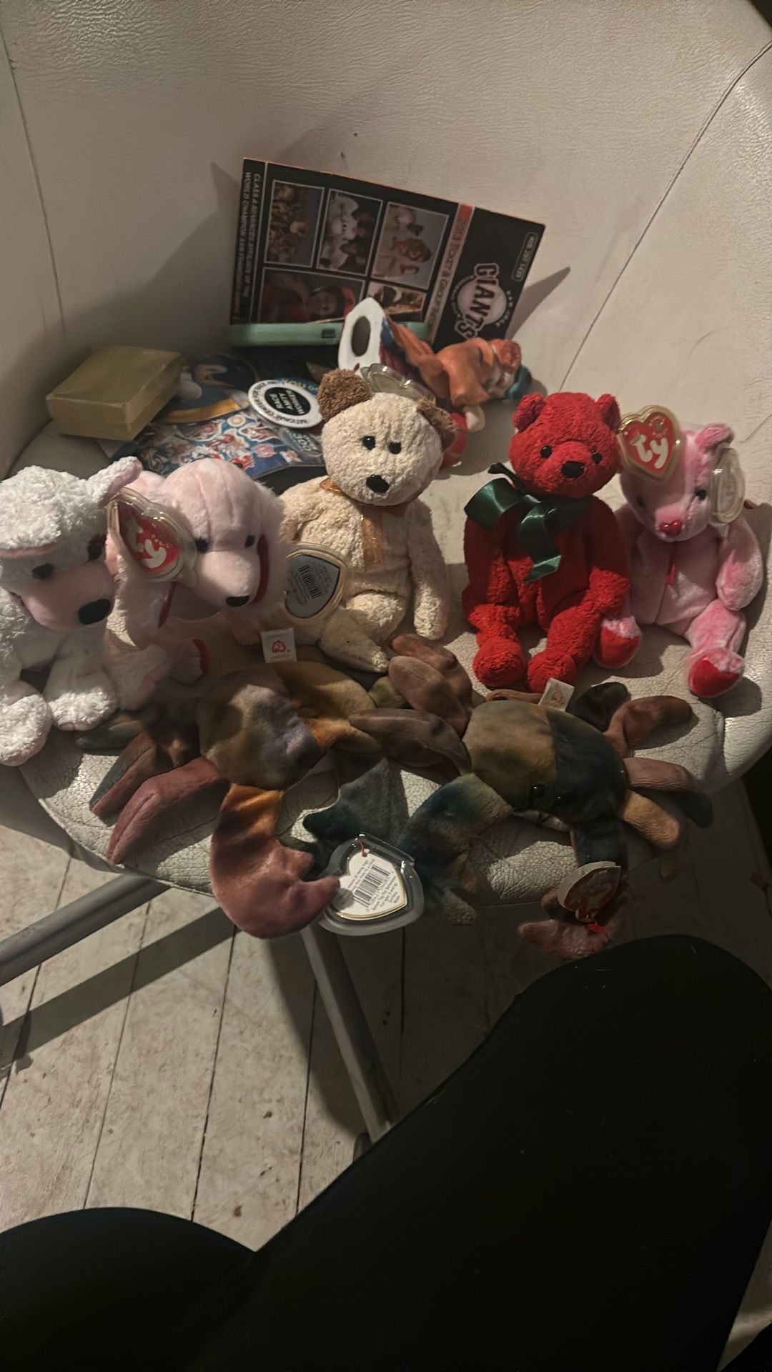 Ty Beanie Babies Originals Rare One And All Tags Are Brand New Condition With Plastic Cover