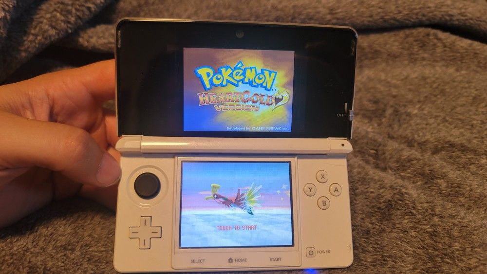 Nintendo 3ds White Custom Video Game Console
