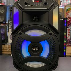 Speaker Bluetooth Karaoke Woofer 8" Inlambrico USB FM Radio