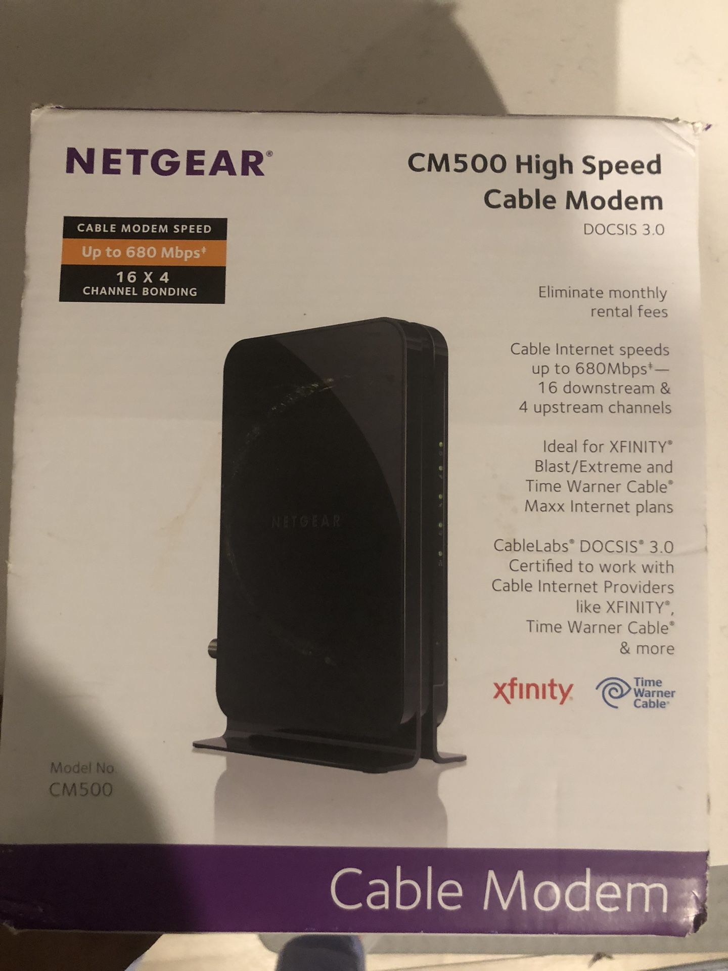 NETGEAR CM500 WiFi Modem