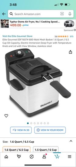 Small Compact Fryer 