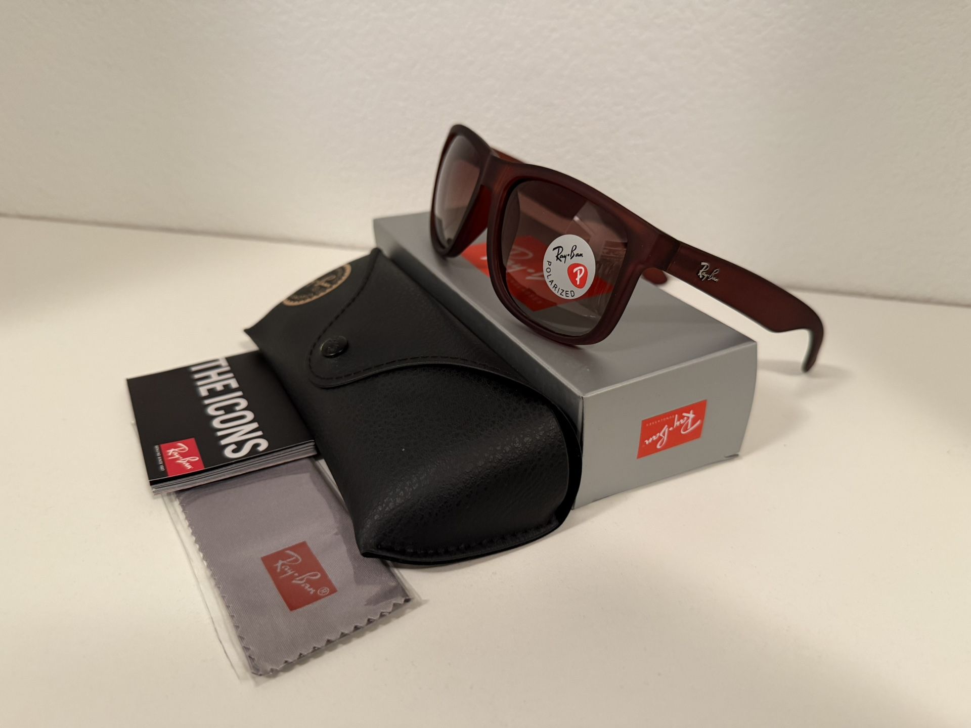 Ray-Ban Justin Sunglasses Polarized 55mm