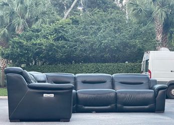 🛋️ Sofa/Couch Sectional - Electric Recliners - Black - Delivery Available 🚛