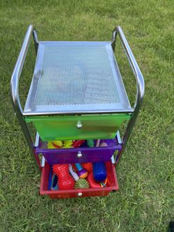 Sensory Toys And Drawers Included