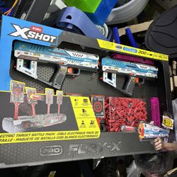 Zuru X-Shot Pro Fury-X Electric Target Battle Pack