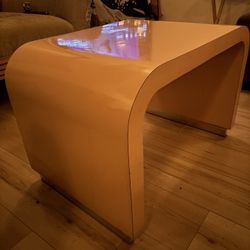 Pink Acrylic Coffee/ Side Table 