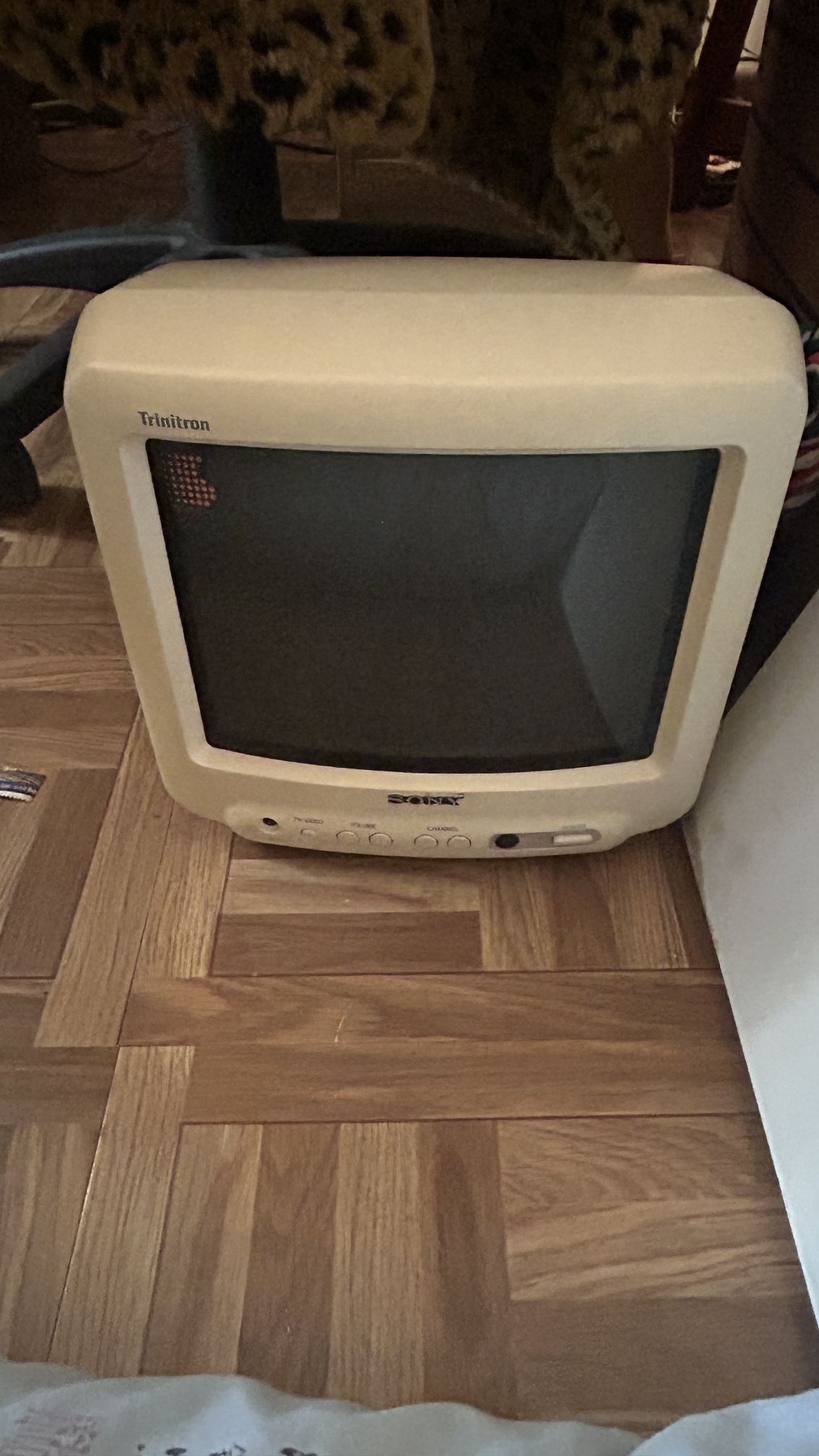 Collectors vintage Sony Trinitron KV-9PT50 television.