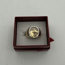 Mans Ring Horeshoe 14K