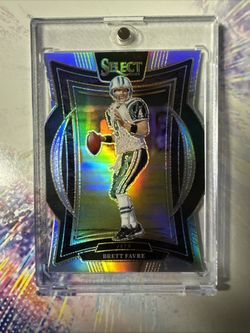 2024 Panini Select - Concourse Brett Favre #12 Silver Prizm Die Cut