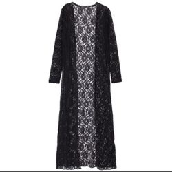black Lace kimono jacket, cardigan