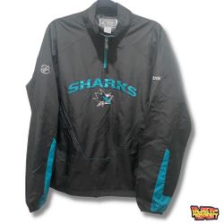 Reebok San Jose Sharks Windbreaker Jacket 