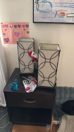 Two lamps