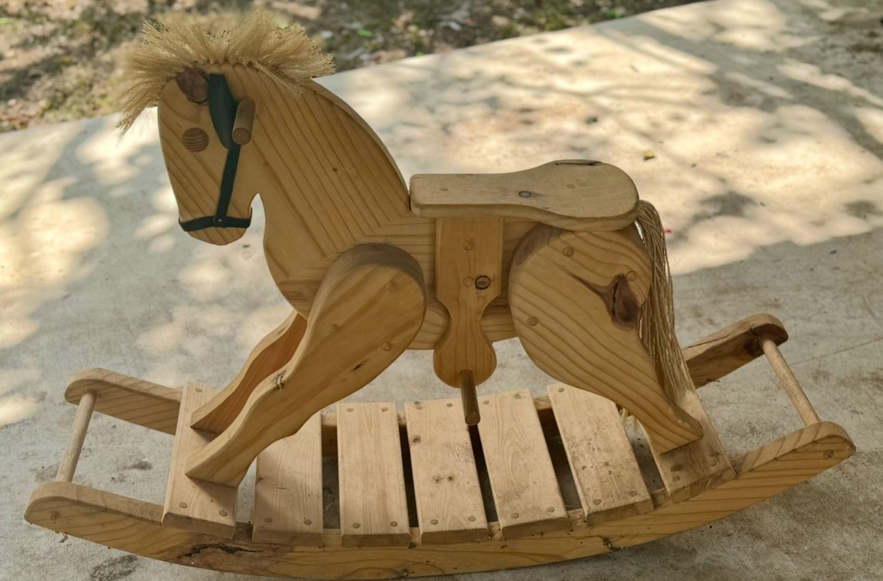 Wooden Rocking Horse