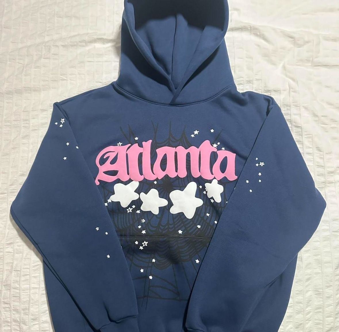 Sp5der Atlanta Hoodie l Navy I Size M