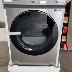 Brand New Samsung BESPOKE Smart Electric Dryer Silver Steel 7.6 Cubic Feet