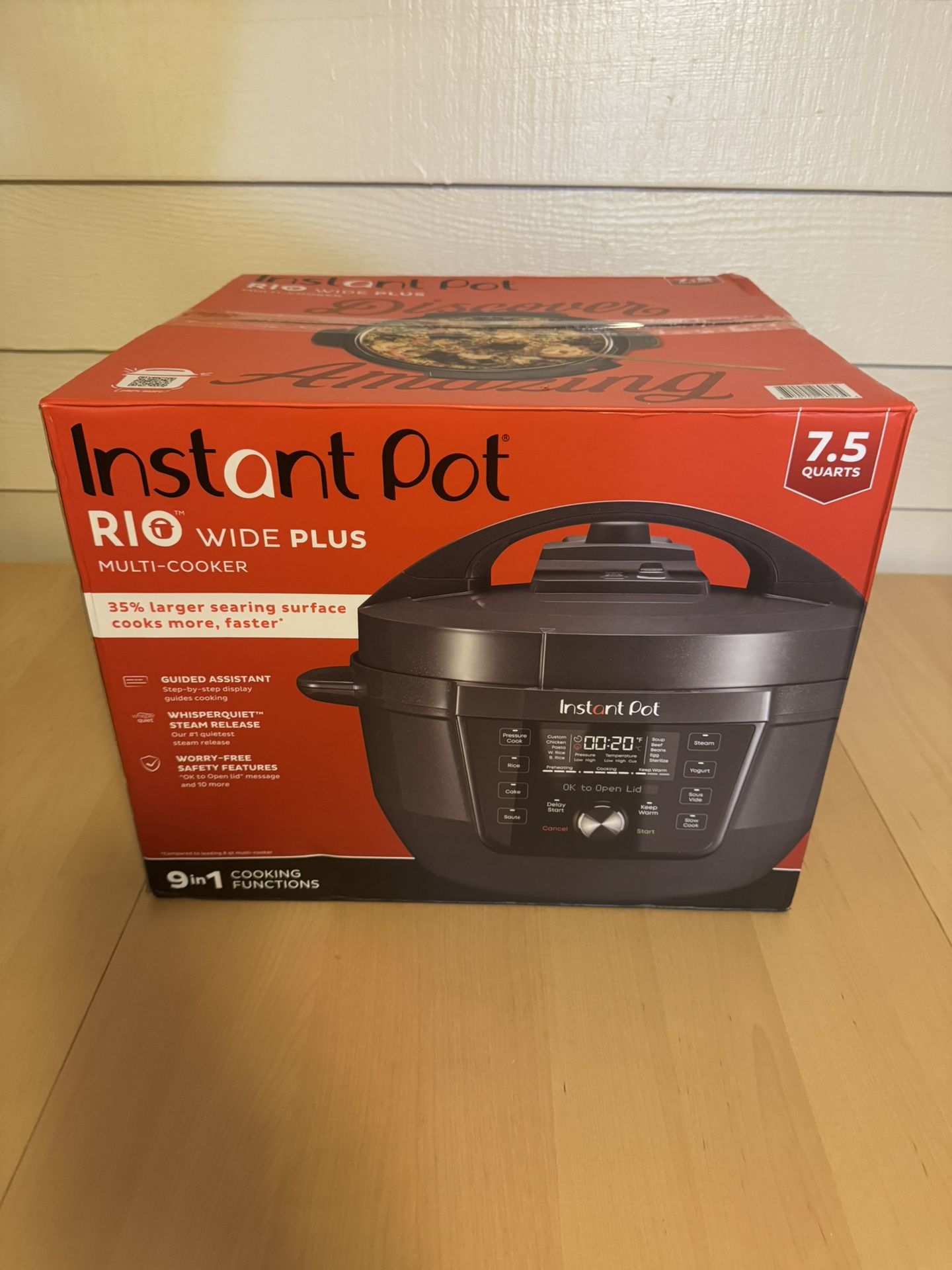 Instant Pot Rio Wide Plus