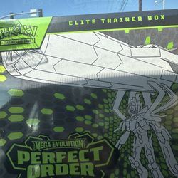 Perfect Order Elite Trainer Box Etb Pokemon