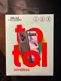 Blu View Speed Total Wireless Prepaid Cell Phone Brand New