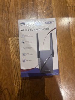 Brand new WiFi Y5 6 range extender in box