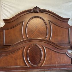 Cali king bed frame and mattress