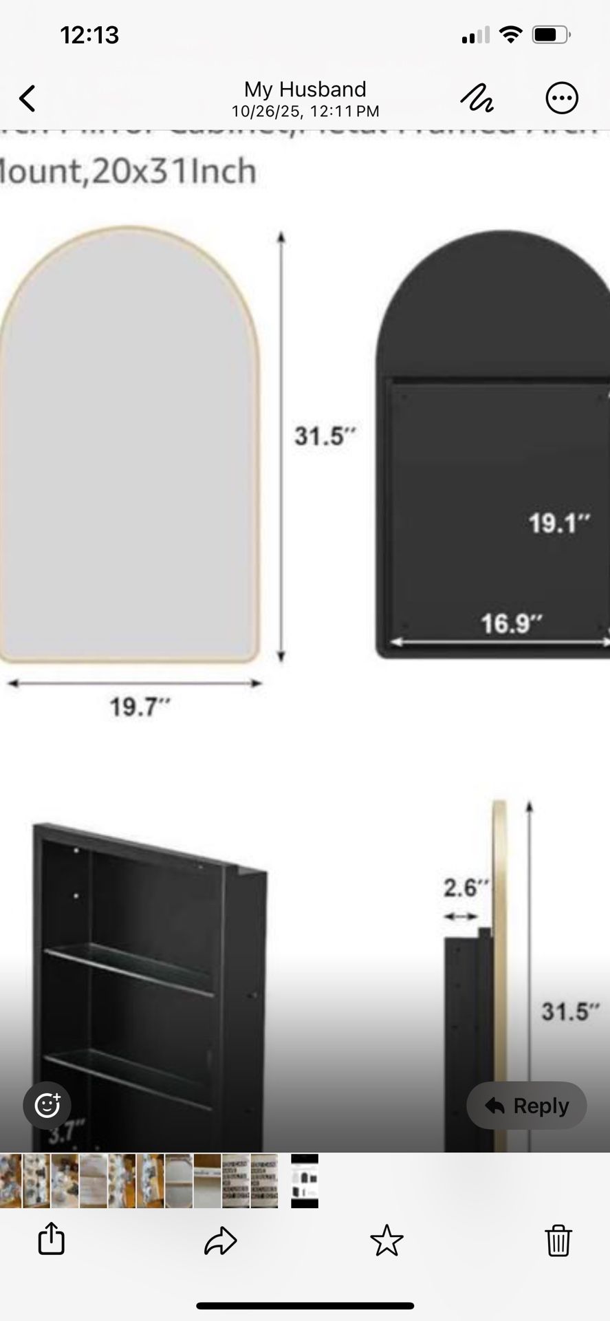 Medicine Cabinet With Mirror