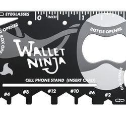 Wallet ninja- 18 in 1!