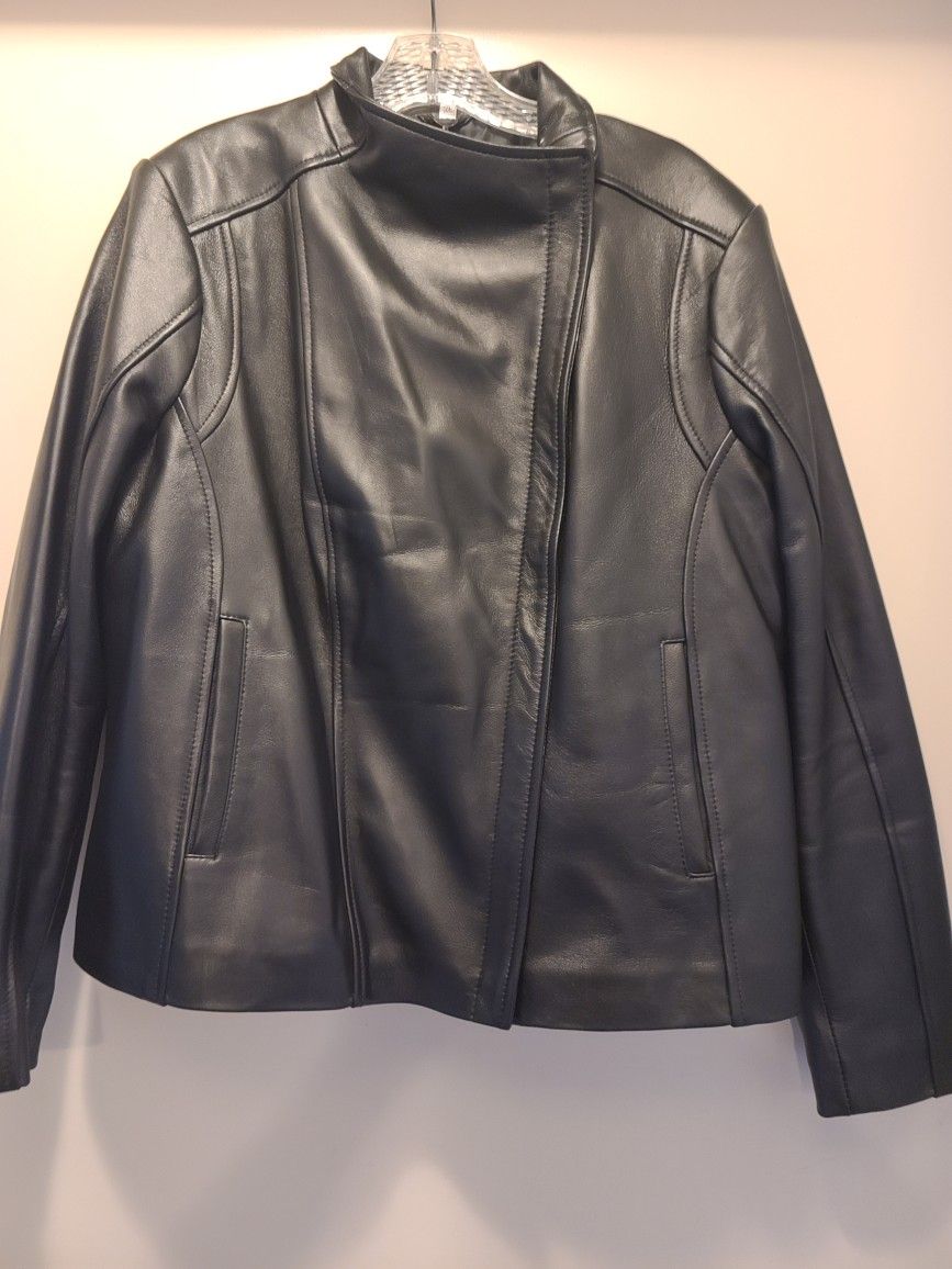 Leather jacket