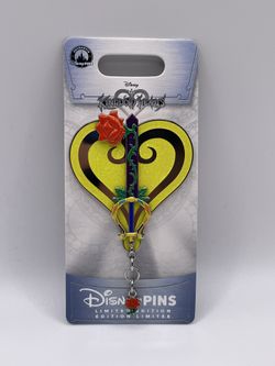2026 Disney Parks Kingdom Hearts Divine Rose Keyblade LE Pin