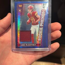 Luke McCaffrey Football Card